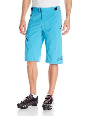 Alpinestars Pathfinder Short de vélo Homme Bleu/Cyan Foncé FR : XXL (Taille Fabricant : 40)