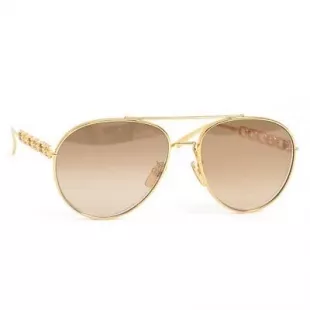 Louis Vuitton - Z1539E My LV Chain Pilot Sunglasses