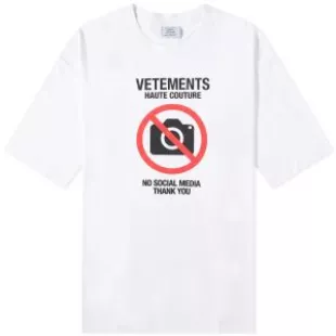 Men's No Social Media Couture T-Shirt