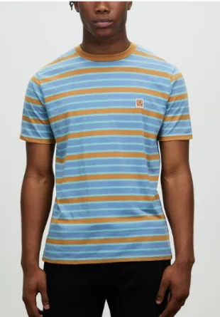 Hilt Multi Stripe S/S Knit