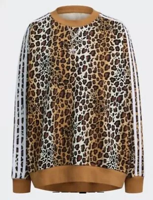 Originals 'Leopard Luxe' Oversized Sweatshirt