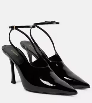 Show Patent Leather Slingback Pumps