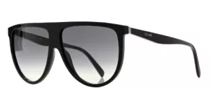 Flat Top Shield Sunglasses CL 40006IN Black