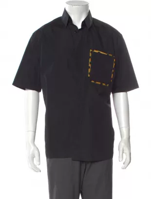 Chest-Pocket Short-Sleeve Shirt