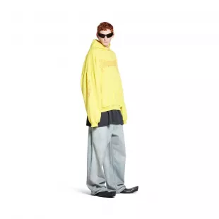 希少カラー♪【国内発送★BALENCIAGA】DARKWAVE ROUND HOODIE Balenciaga Darkwave Round Oversized Hoodie | Saks Fifth Avenue
