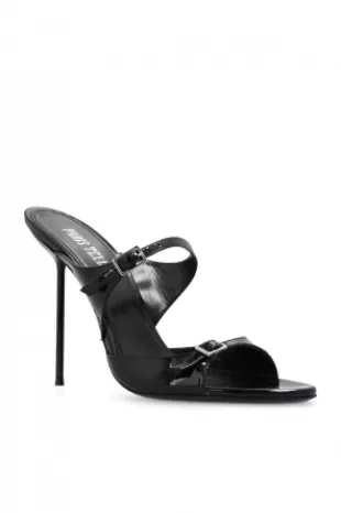 Paris Texas - Layla Glossy Mules