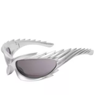 Balenciaga - Eyewear BB0255S Sunglasses in Silver/Grey