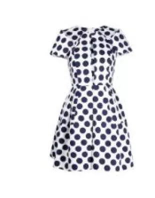 Dice Kayek - Polka-dot A-line Minidress