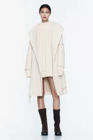 Zara - Hooded Coat