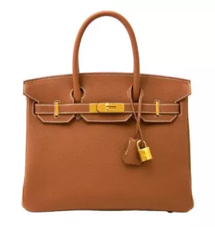 Hermès - Birkin 30 Bag Gold Togo