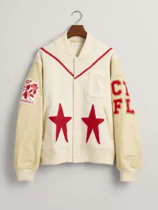 Blank Canvas Project x Kilo Kish Boucle Varsity Jacket