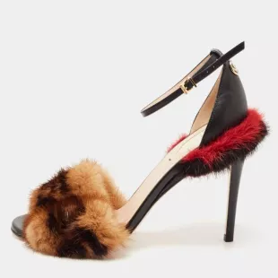 Fendi on sale mink sandals