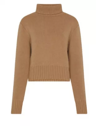 The Jovie Sweater in Camel