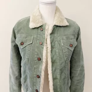 Earl jean corduroy sherpa on sale jacket