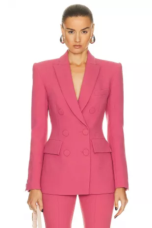 Alex Perry - Fitted Double Breasted Blazer