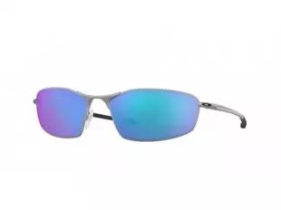 Brand new Oakley Sunglasses OO4141 WHISKER 414104 Silver Blue