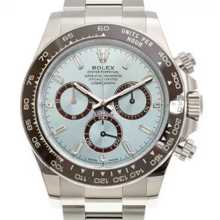 Rolex - Platinum & Ice Blue Daytona