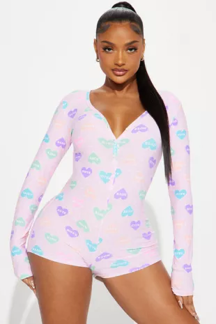 Fashion Nova PJ Romper