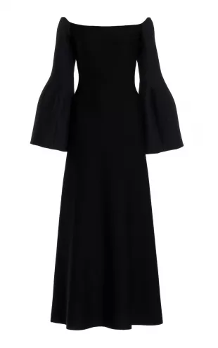 Gabriela Hearst + Net Sustain Maria Chiffon-trimmed Organic Silk-velvet  Camisole in Black