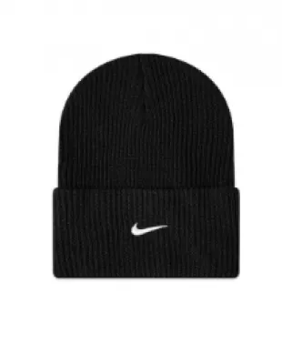 Men's Black Nrg Solo Swoosh Beanie