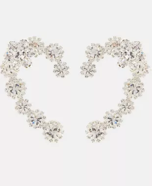 Crystal-Embellished Ear Cuffs