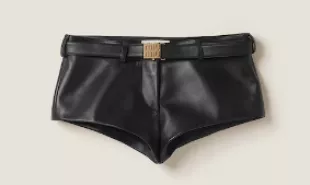 Nappa Leather Shorts