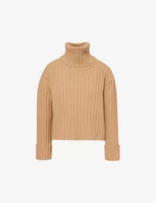 Turtleneck Wool and Cashmere-blend Jumper