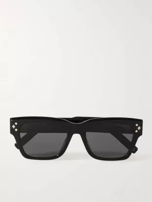 Black Square Cd Diamond S2I Sunglasses
