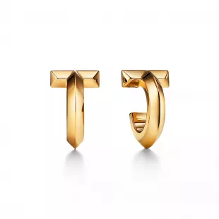 T T1 Hoop Earrings