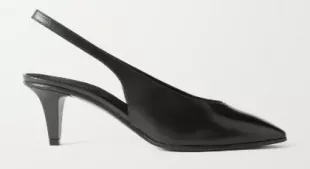 Rebecca Leather Slingback Pumps