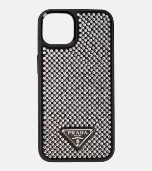 Triangle Logo Crystal Phone Case