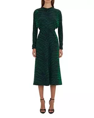 Victoria Beckham - Dolman Sleeve Midi Dress