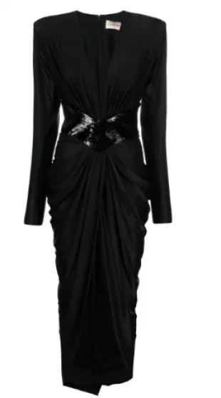 Alexandre Vauthier - Sewing Edit Sequin-Embellished Maxi Dress