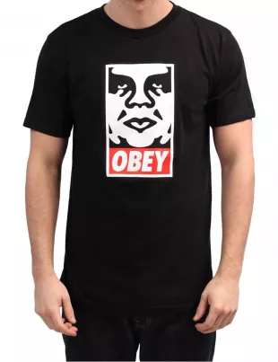 T-shirt basique Icon Face - noir