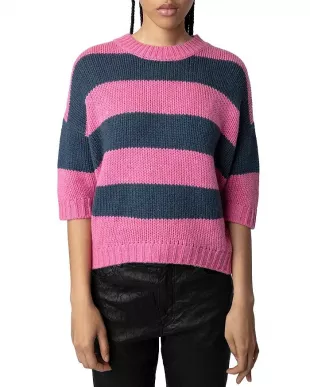 Bully Cashmere Striped Sweater