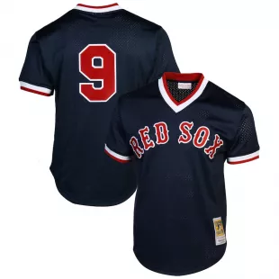 Mitchell & Ness Ted Williams Boston Red Sox 1990 Authentic Cooperstown Collection Batting Practice Jersey