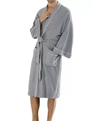 Ram Graphic Robe Ram King - Waffle Robe Lightweight Soft Spa and Bath Bathrobe Casual ...