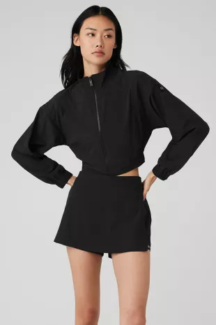 Clubhouse Crop Jacket in Black