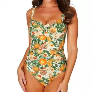 Spring Scents Joanne One Piece Swimsuit by Nip Tuck Swim Online, THE  ICONIC