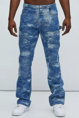 Nova High Waisted Acid Wash Jeans in Charcoal