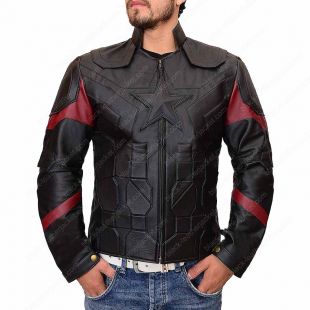BLJ Captain America Infinity War Leather Jacket