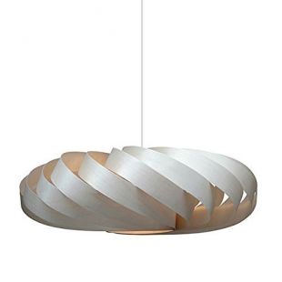Tom Rossau - Suspension TR 5 - un jeu de lamelles en bois pour une suspension très chic - éco, déco et design