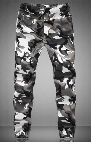 Men's Casual Sport Jogging Trousers Camouflage Army Sweat Pants Dance ...