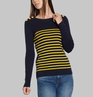 Pull Marin Petit Bateau
