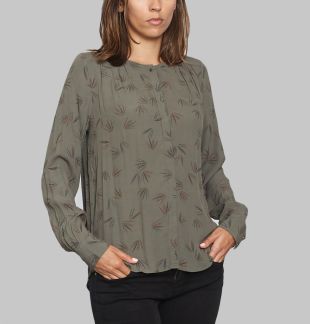Blouse Acahay Sessùn Khaki  L'Exception
