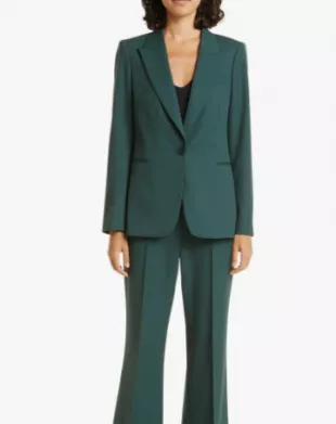 jade - Wool Blend Blazer Reiss