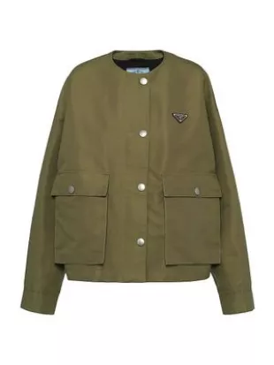 Technical Canvas Blouson Jacket