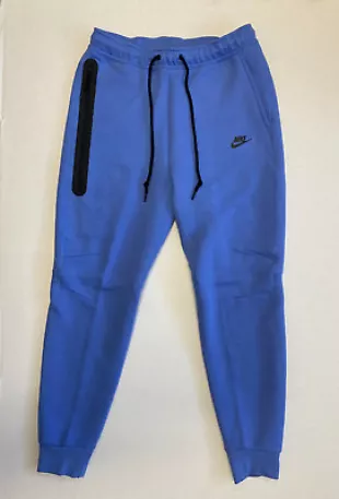 Sportswear Tech Fleece Joggers Polar Blue FB8002-450 Men's Size Medium
