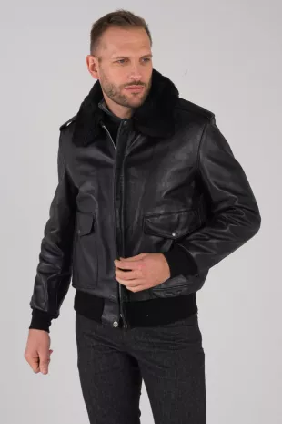 Blouson Schott 184SM Black