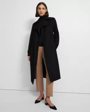 Cashmere Long Oaklane Trench Coat